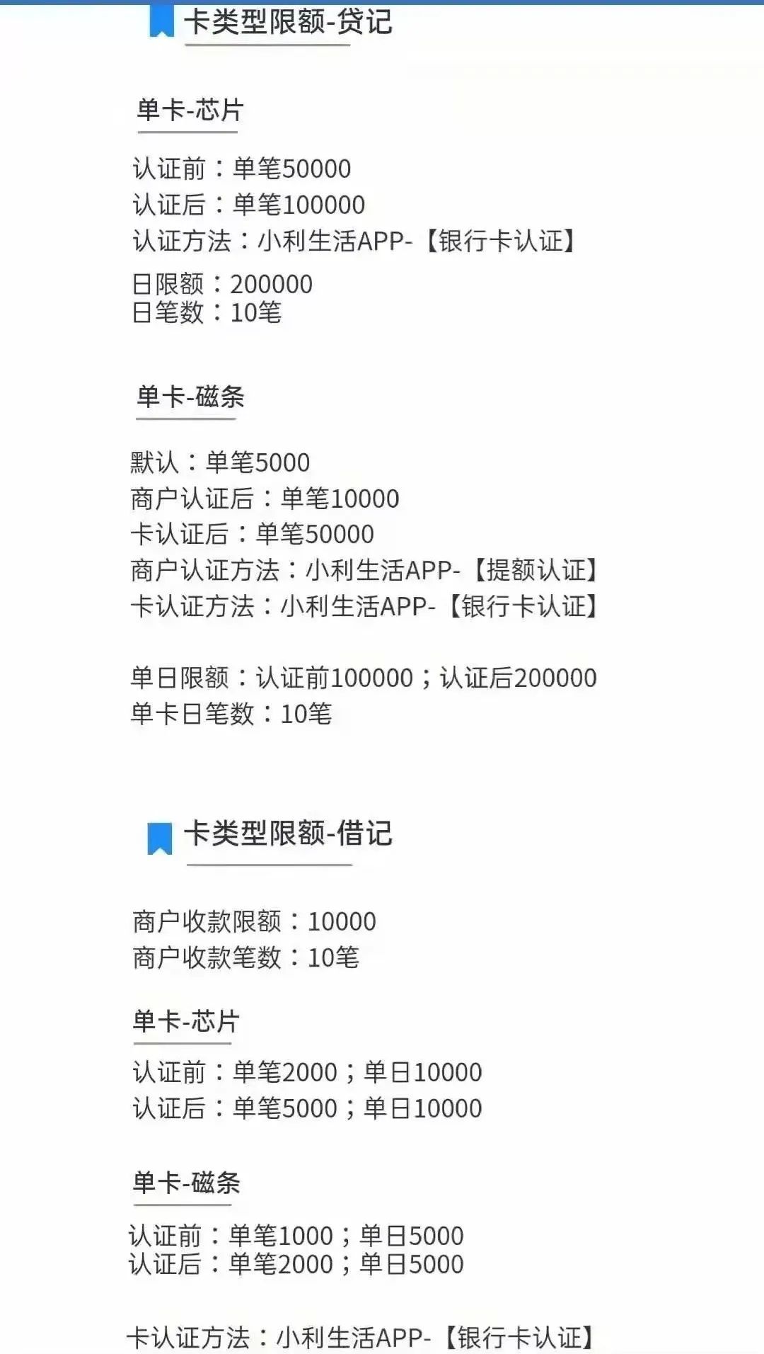 最新 | 合利宝POS机交易时间及限额